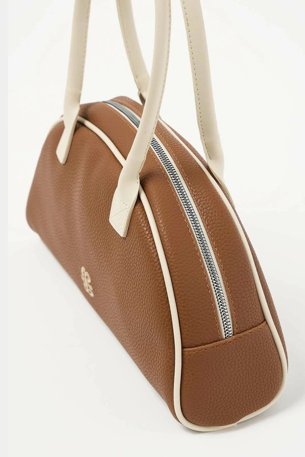 Çantë dore Zoozie Bags, MK1020225SV10-014, ngjyrë kafe e hapur