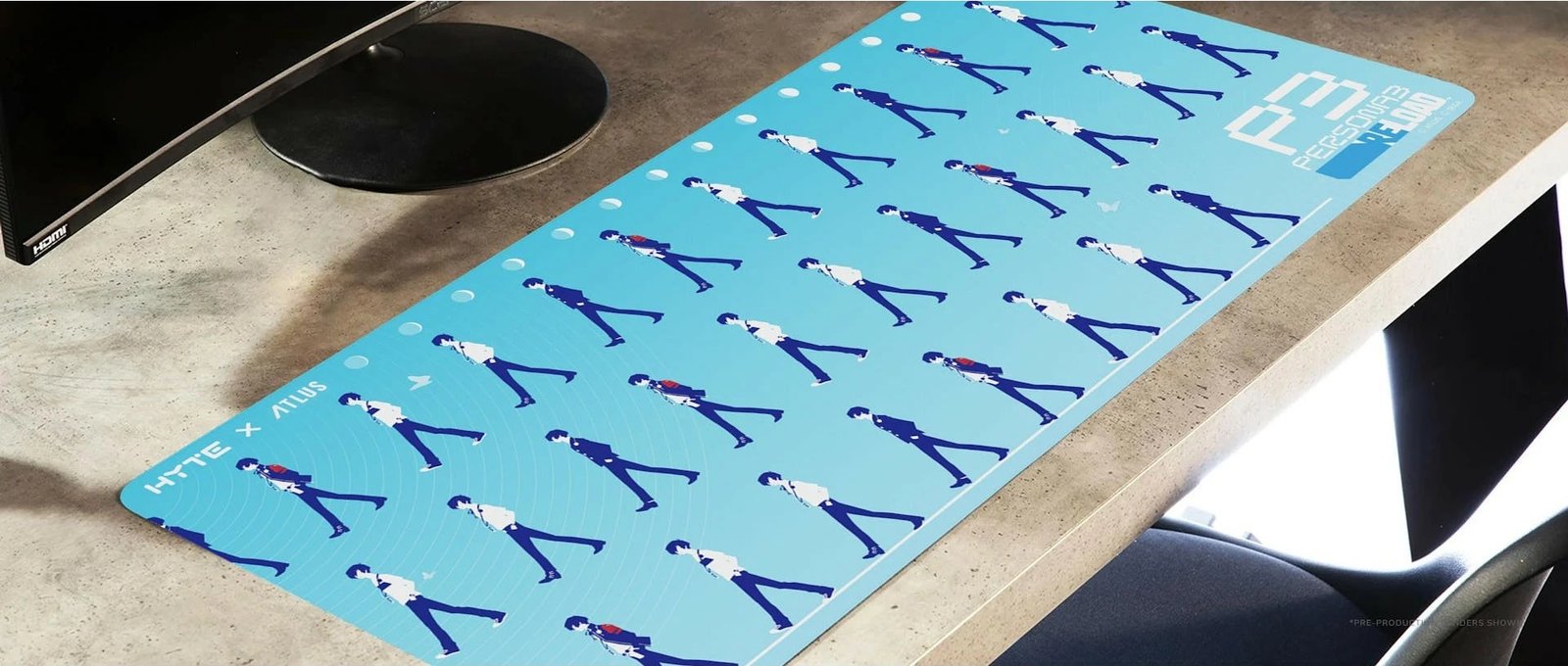 Mauspad HYTE P3 Reload Protagonist 1 Desk Pad, i kaltër