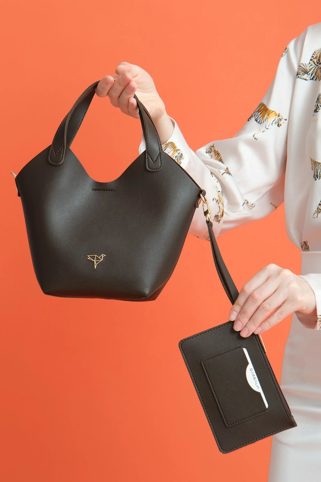 Çantë krahu Zoozie Bags, Nairobi, ngjyrë kafe