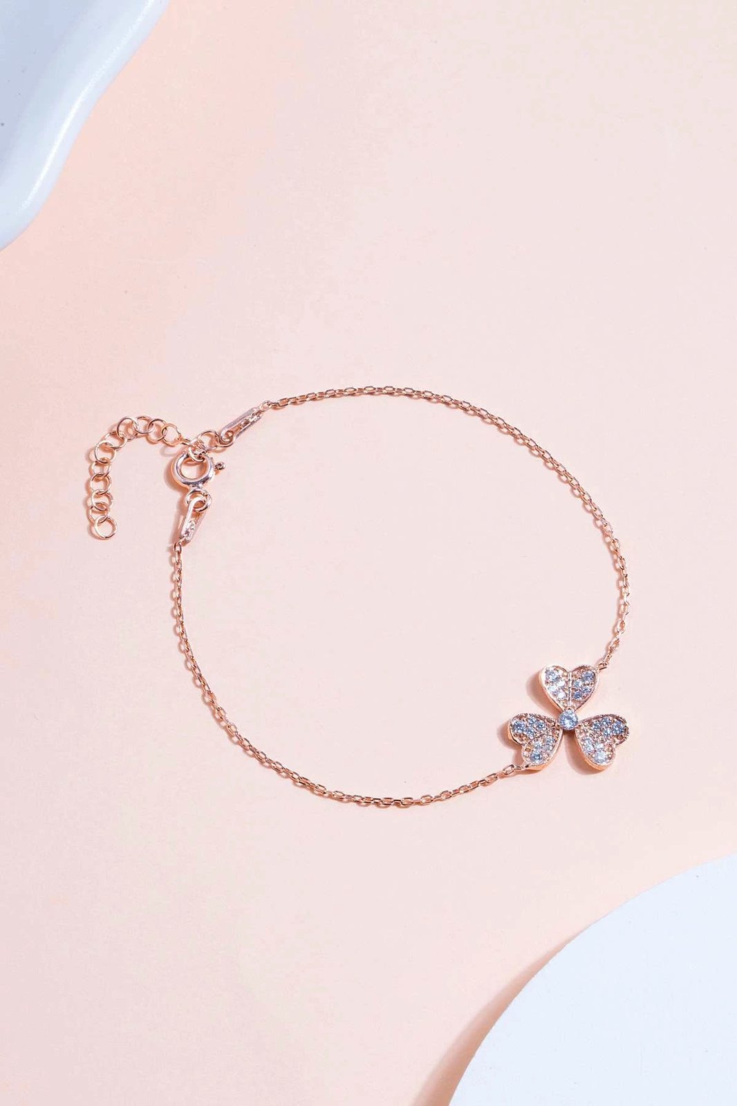 Byzylyk argjendi Jumeon, ngjyrë rozë e artë, ELKAB92338R