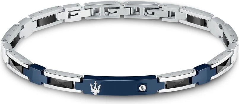 Byzylyk për meshkuj Maserati Jewels Ceramic, i kaltër