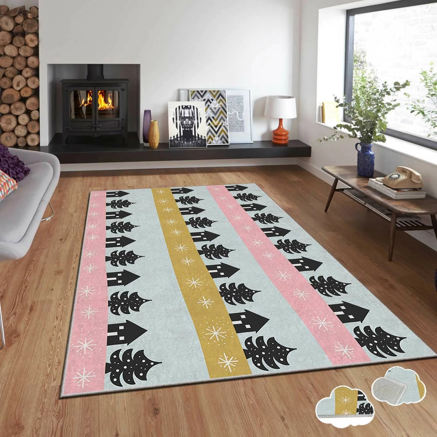 Qilim Conceptum Hypnose, shumëngjyrësh, 120x180cm, Asr - Crpt - 36