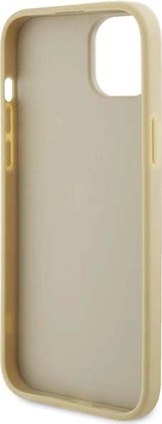 Mbështjellës Guess 4G Strass Metal Logo për iPhone 15, Gold Mbështjellës Guess 4G Strass Metal Logo për iPhone 15, Gold