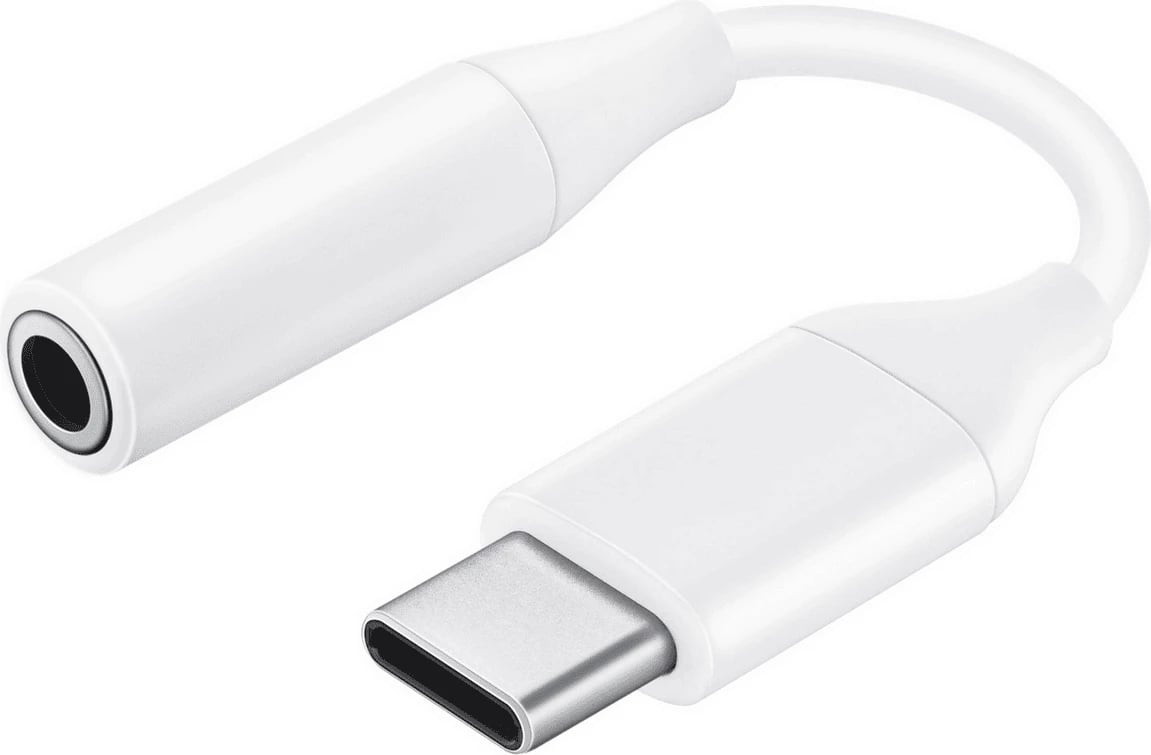 Adapter Samsung EE-UC10JUWEG USB-C në 3.5 mm audio, e bardhë