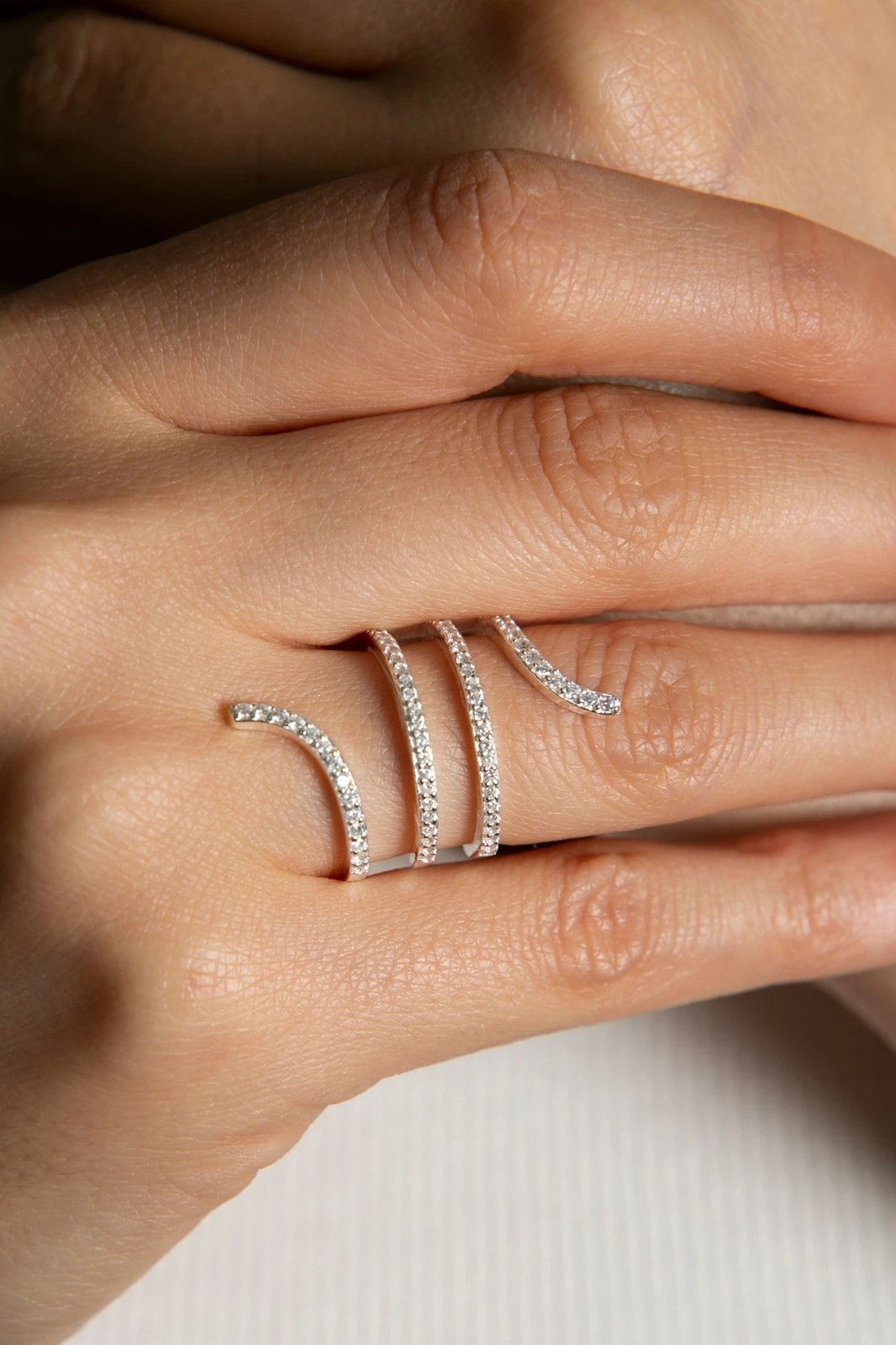 Unazë argjendi Elika, ELKAB92026G