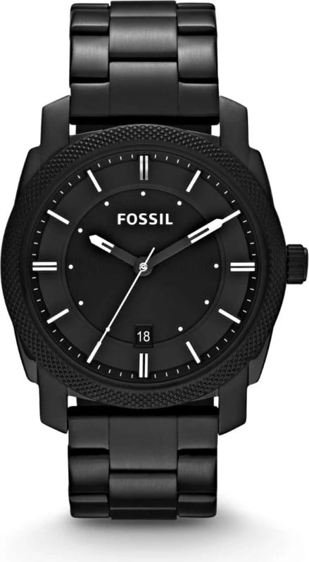 Orë dore për meshkuj Fossil MACHINE, e zezë