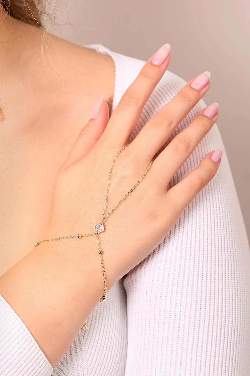 Zinxhir metalik Elika, ngjyrë ari, CSHM9953