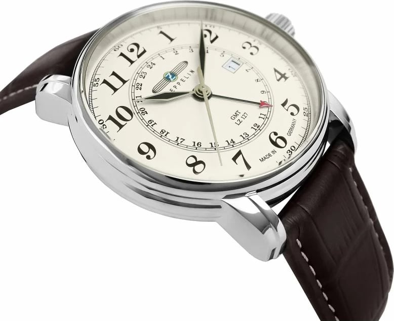 Orë dore për meshkuj Zeppelin, e zezë