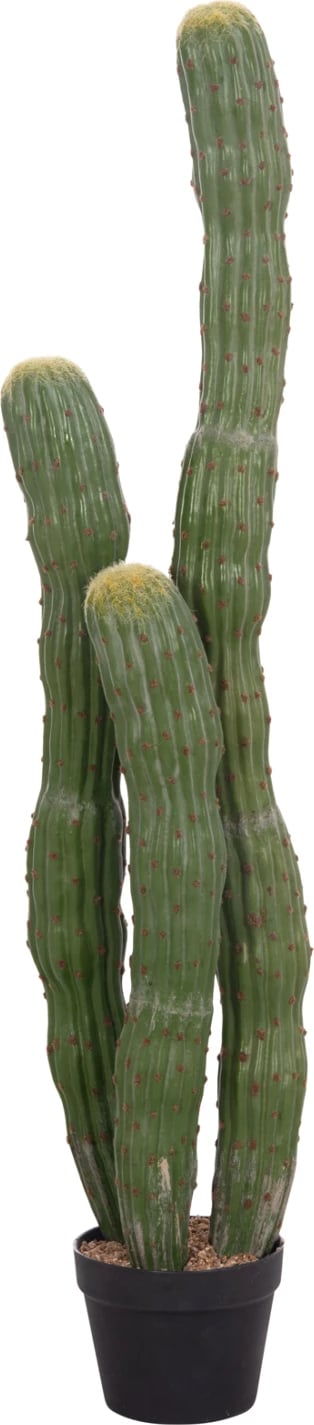 Bimë dekorative sintetike në vazo, lloj kaktusi, FH4747, 17.5x115cm