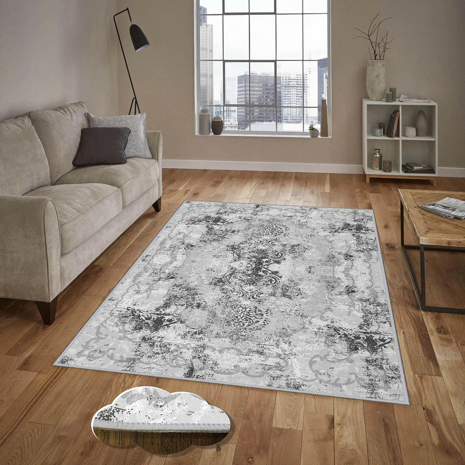 Qilim për korridor, shumëngjyrësh, 80x150cm, Conceptum Hypnose, Eexfab723