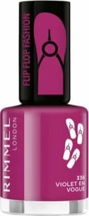 Llak për thonj Rimmel London 60 Seconds Flip Flop Fashion 336 Violet En Vogue unisex