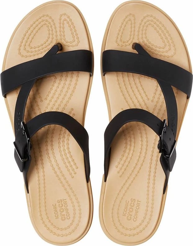 Shlapa për femra Crocs, të zeza