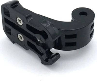 Mbajtës gjoksi për kamera sportive, Hurtel, 360° tripod rrotullues, qëndrim telefoni, i rregullueshëm, e zezë