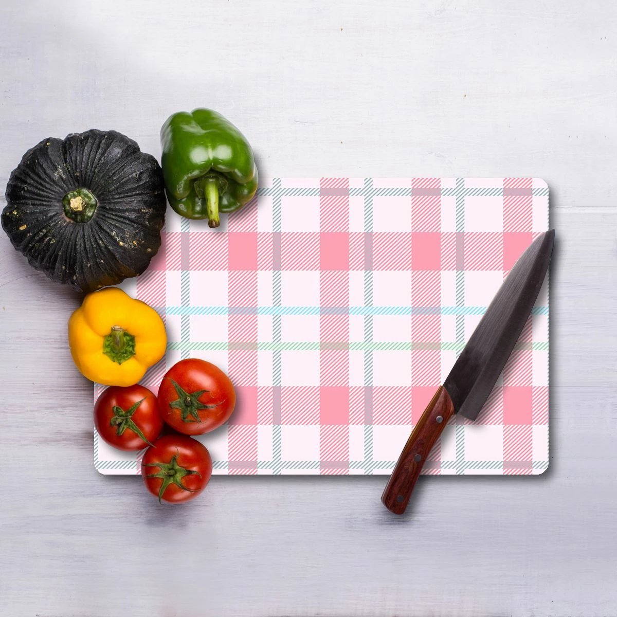 Dërrasë prerëse prej xhami të temperuar, shumëngjyrëshe, Hermia Ckt85 - 3040, 30x40cm Dërrasë prerëse prej xhami të temperuar, shumëngjyrëshe, Hermia Ckt85 - 3040, 30x40cm