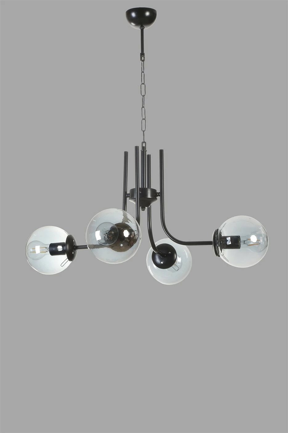 Llambadar Opviq, 8781-4, ngjyrë e zezë dhe fume