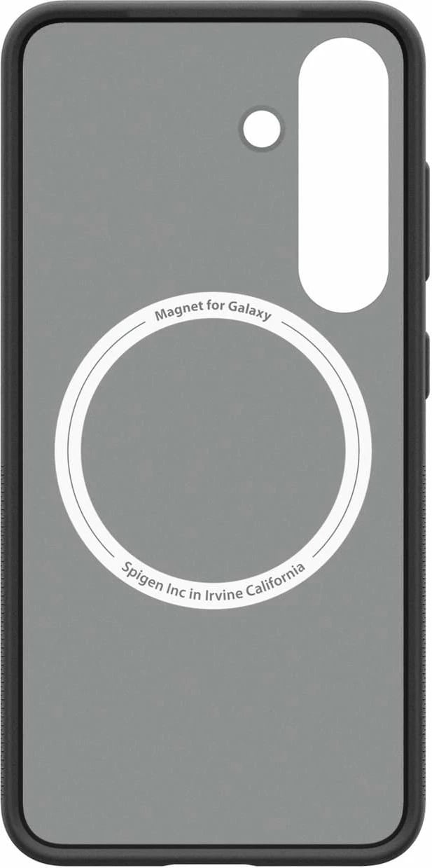 Mbështjellës silikoni Spigen Capella GP-FPS931PGBJW për Samsung Galaxy S25, me MagFit, Zi