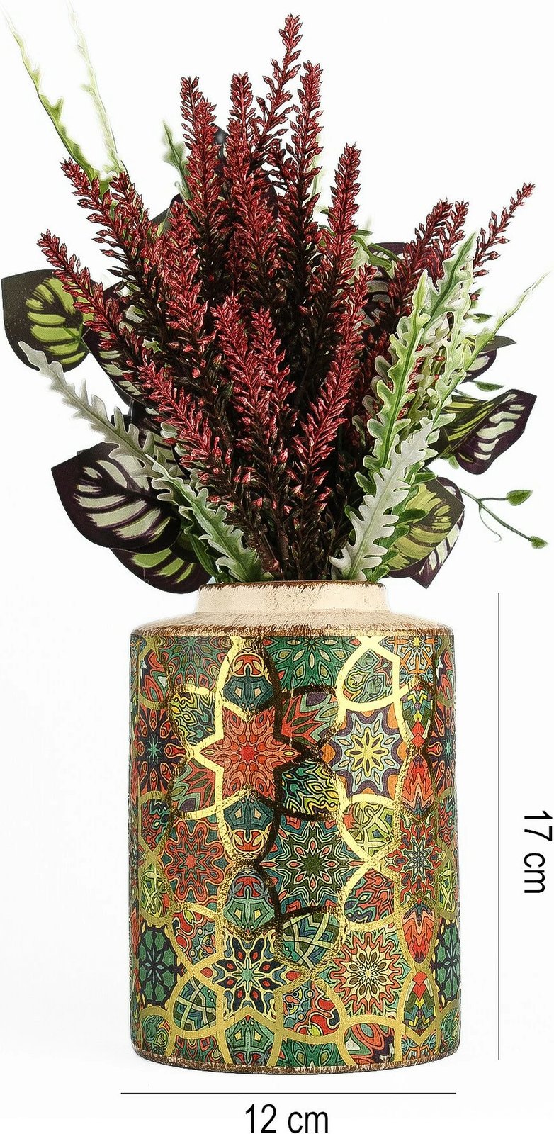 Vazo dekorative, shumëngjyrëshe, Evila Originals, YL731