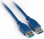 Mbajtës tavoline për 2 monitorë ART RAMM L-18GD, me gaz, 2xUSB 3.0, i zi