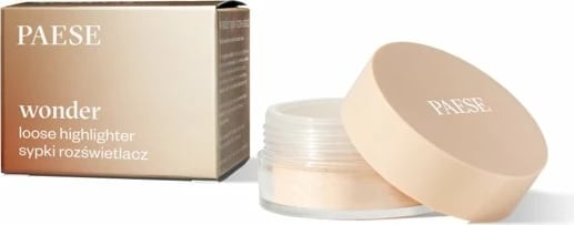 Highlighter për femra Paese Wonder Loose Highlighter Loose Illuminator bezhë neutrale 3.5g