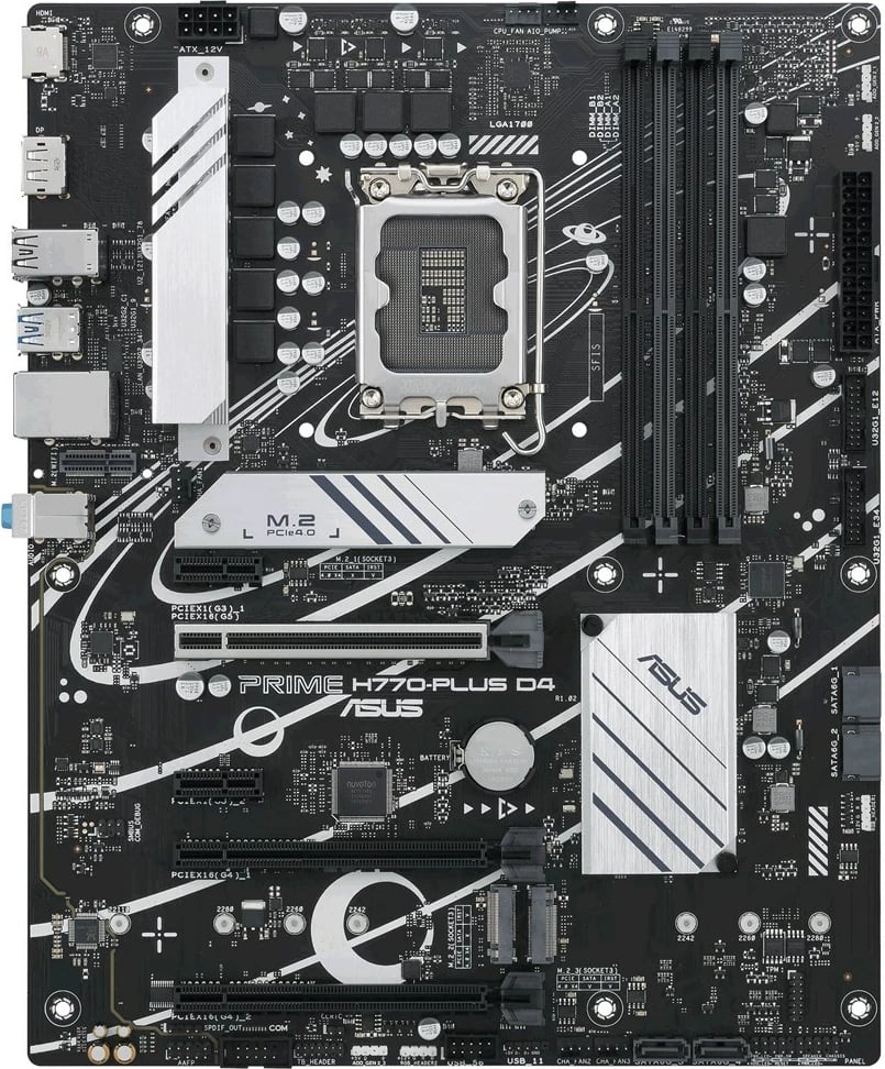Pllakë amë Asus Prime H770-PLUS D4 Intel H770, 128GB