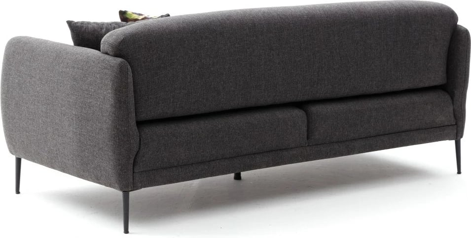 Krevat-sofa treshe Venus, ngjyrë antracit