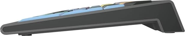 Tastierë LogicKeyboard Astra 2 Cubase/Nuendo UK Mac, me taste të ngjyrosura