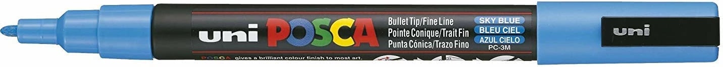 UNI-MARKER pc-3m POSCA SKY BLUE