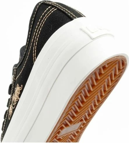 Atlete platforme për femra Lee Cooper, të zeza me të arta