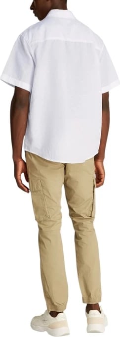 Këmishë për meshkuj Calvin Klein Jeans, e bardhë