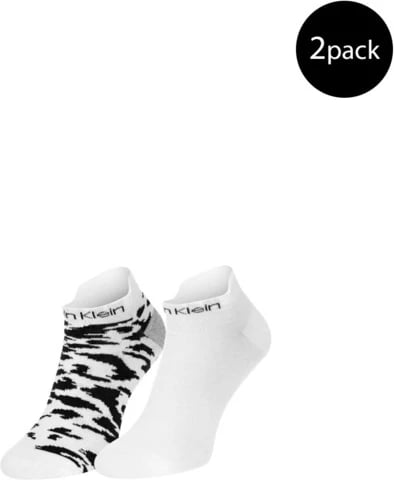Çorape për femra Calvin Klein, të bardha