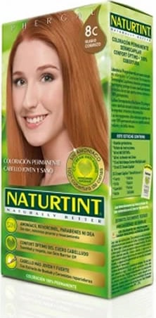 Ngjyrë për flokë NATURTINT 8C pa amoniak, 150ml unisex