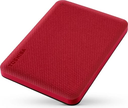 Hard disk ekstern Toshiba Canvio Advance 4TB, USB 3.2, i kuq