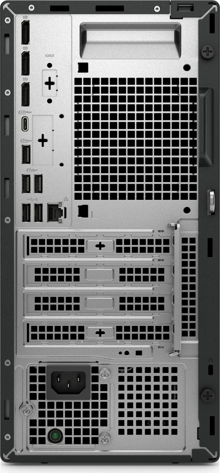 Kasë Dell Pro TOWER PLUS QBT1250, 16GB DDR5, 3x DisplayPort, e zezë