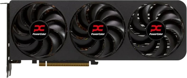 Kartelë grafike PowerColor Reaper RX9070 XT 16G-A, 16 GB, E zezë