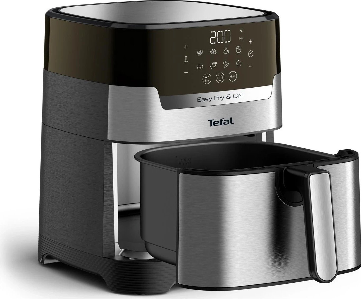 Fryer pa yndyrë Tefal EY505D15, 4.2L, 1400W, e zezë-argjendtë