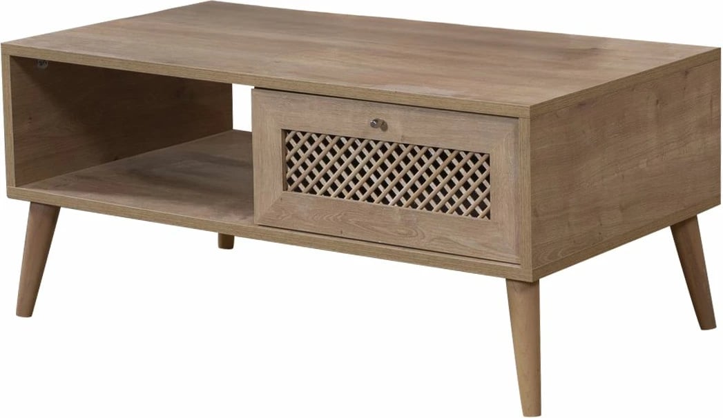 Tavolinë kafeje Skye Decor, ngjyrë lisi