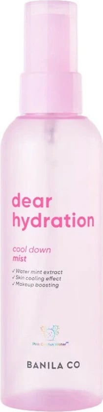 Mist për fytyrë Banila Co Dear Hydration Cool Down Mist për femra, 99ml