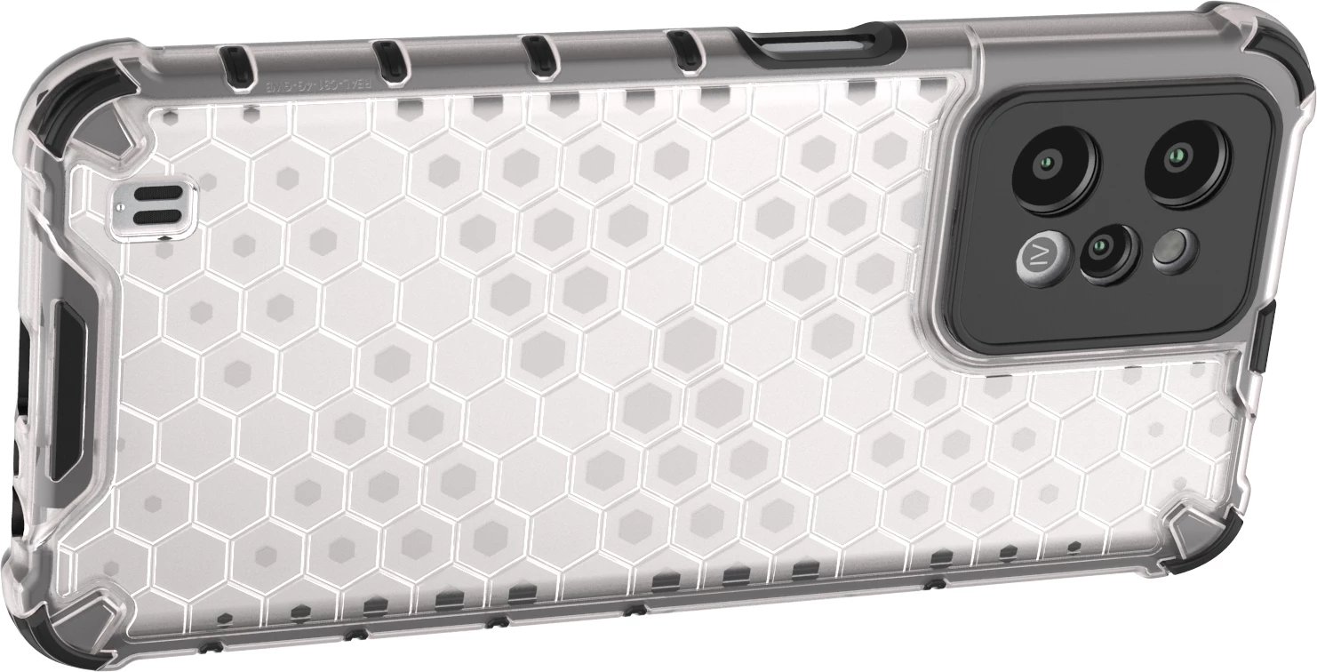 Mbështjellës Hurtel Honeycomb për Realme C31, Transparent Mbështjellës Hurtel Honeycomb për Realme C31, Transparent