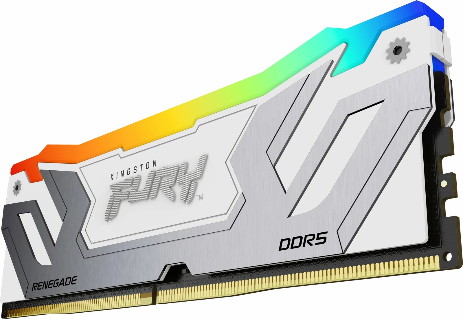RAM Memorje Kingston FURY Renegade RGB DDR5 24GB 8400MT/s e bardhë