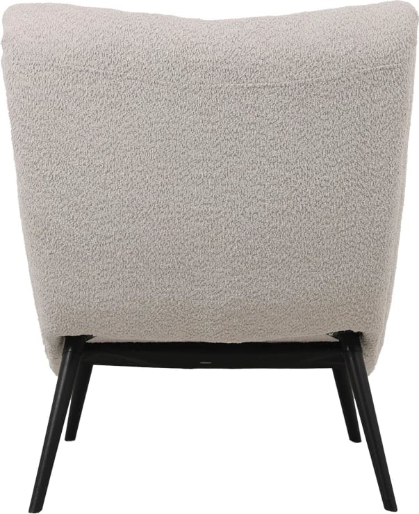 Karrige boucle, ngjyrë bezhë, 97x80x100cm