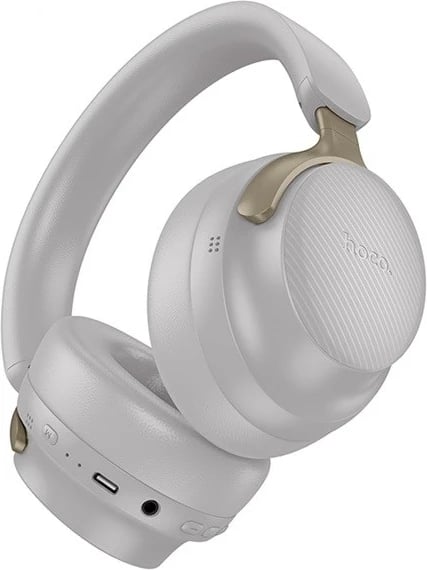 Kufje HOCO W53 Plus Tone, pa tela, ANC, Bluetooth, Gri Kufje HOCO W53 Plus Tone, pa tela, ANC, Bluetooth, Gri