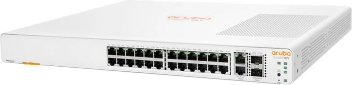 Switch HPE Aruba Instant On 1960 JL807A, 24 porta Gigabit, 2x 10GBase-T, 2x SFP+, i bardhë