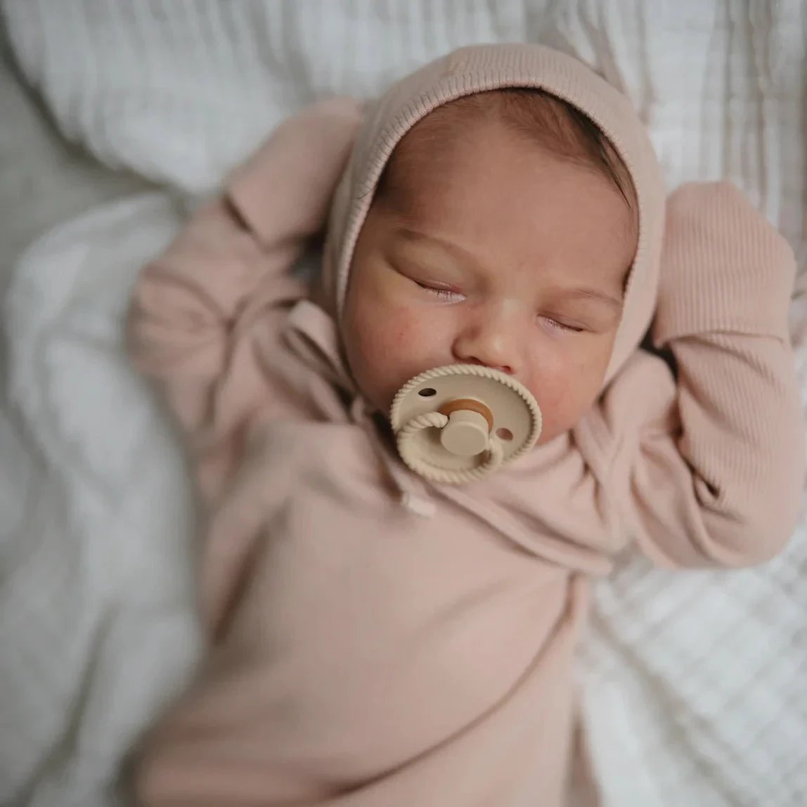 Biberon FRIGG Rope, 6-18 muaj, 1 copë, bezhë