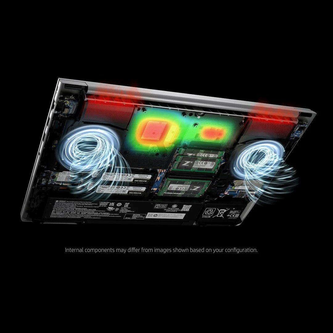 Kompjuter HP ZBook Firefly G11 A, 14", AMD Ryzen 5 8640HS, 16 GB RAM, 1 TB SSD, Gri