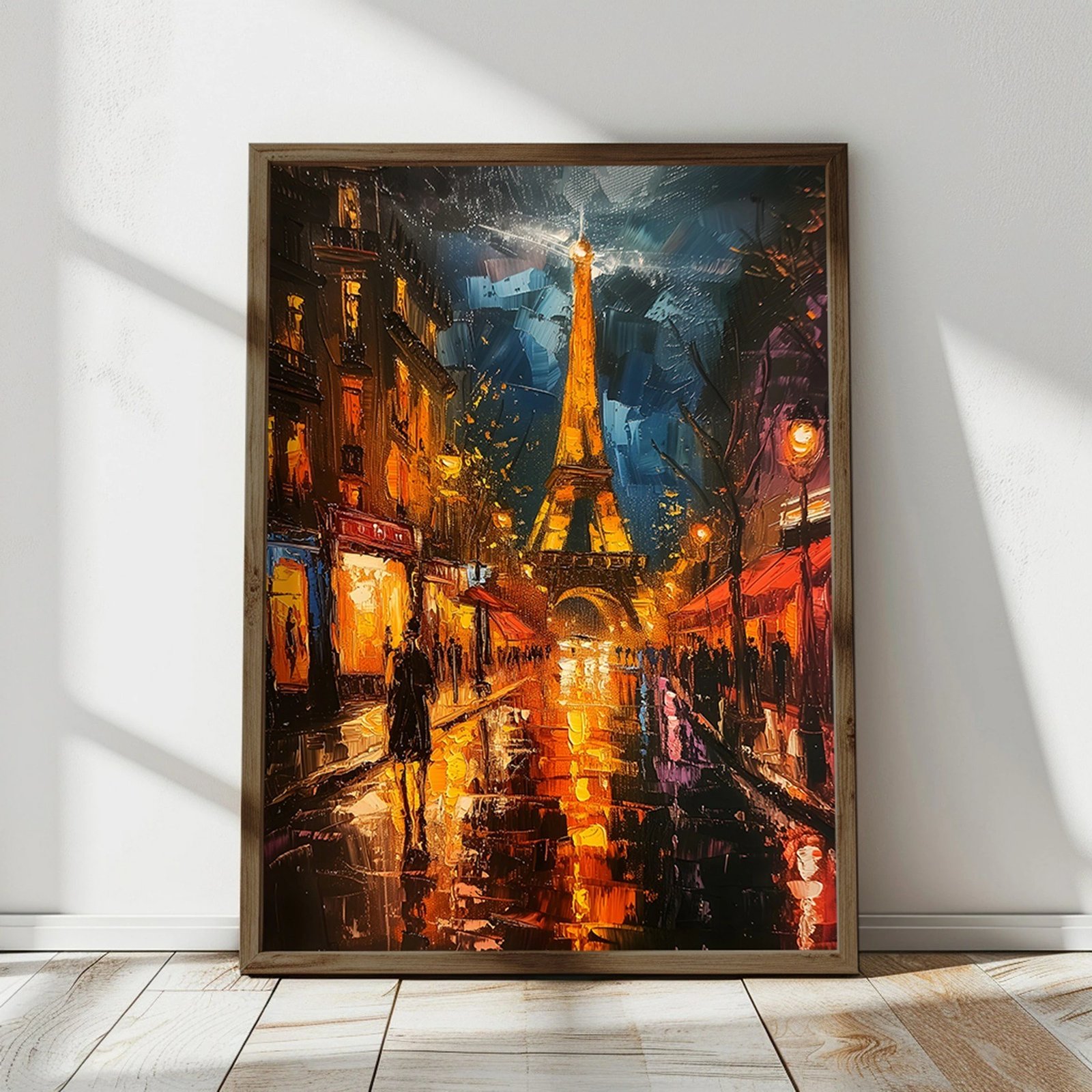 Pikturë dekorative me kornizë MDF, Wallity, AI121, shumëngjyrëshe, 50x70x3.5cm