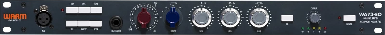 Preamplifikator audio Warm Audio WA73-EQ, i zi