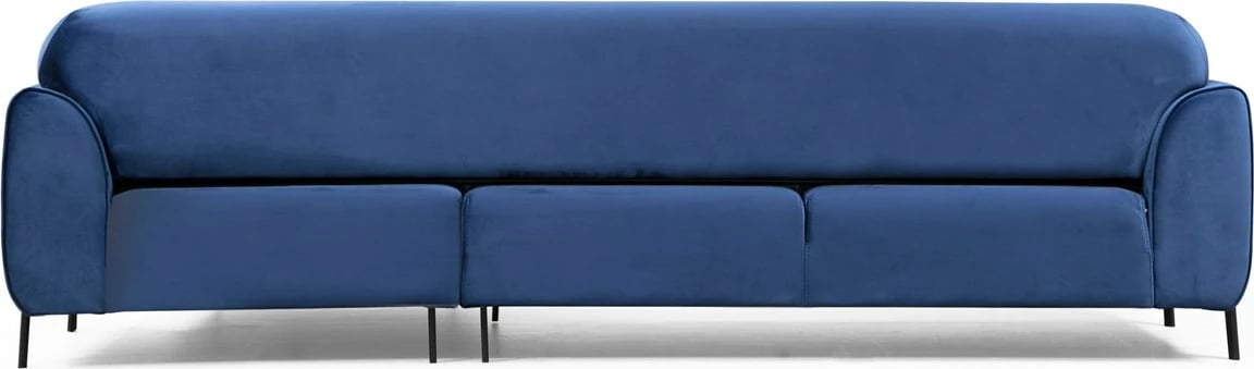 Kënd divan-krevat Atelier del Sofa, kënd i djathtë, ngjyrë blu e errët (L3-Chl)