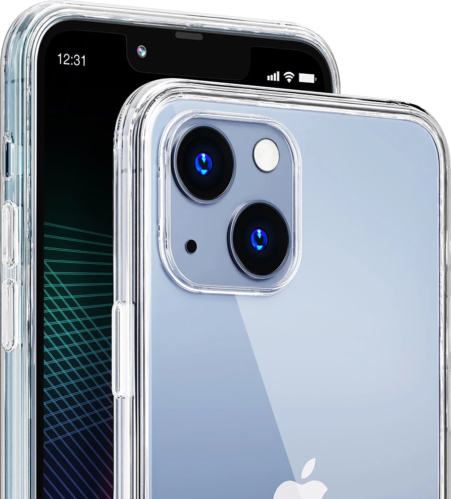 Mbështjellës për iPhone 14 3mk Clear Case, silikon, transparent