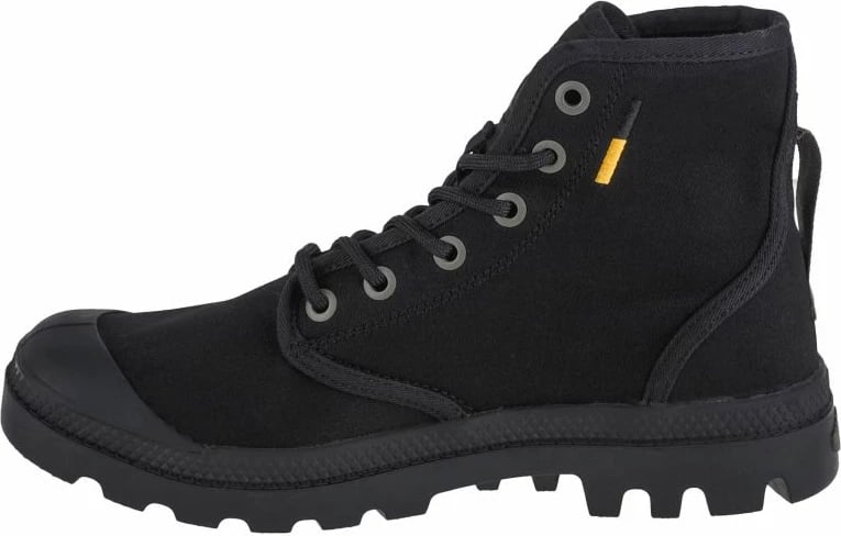 Atlete të larta Palladium Pampa Hi HTG Supply U, për meshkuj dhe femra, të zeza