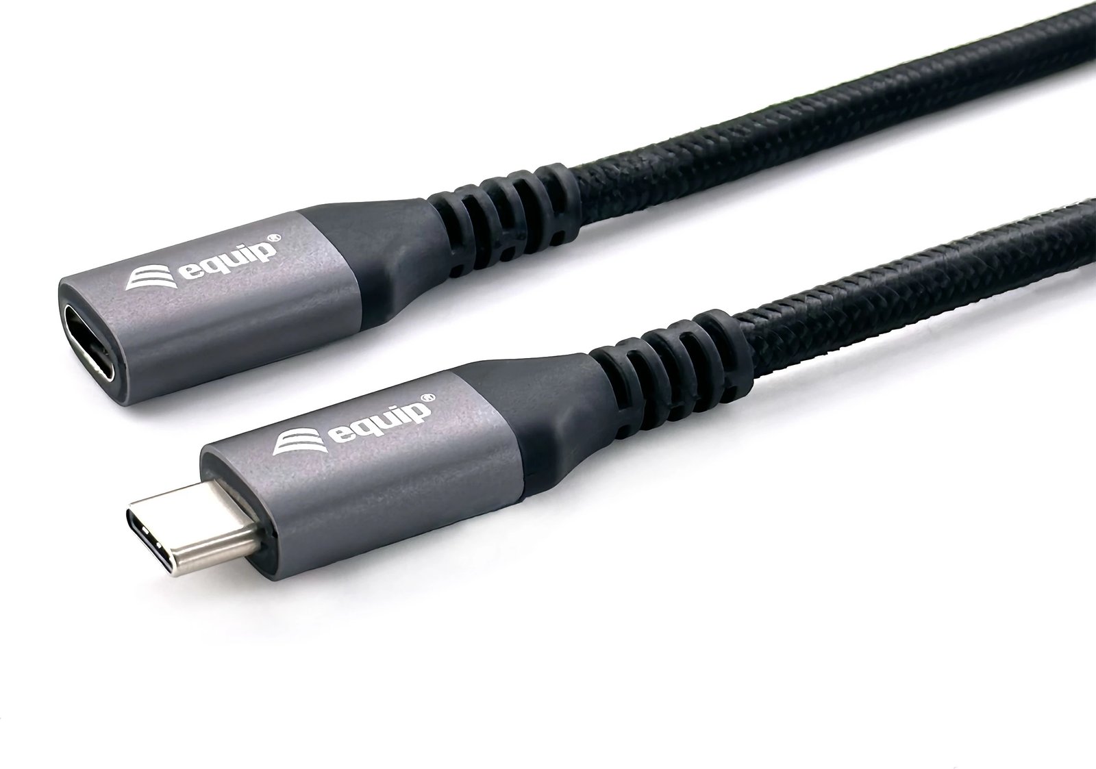 Kabllo USB C në C Equip 128371, 1m, USB 3.2 Gen 2, 10Gbps, e zezë
